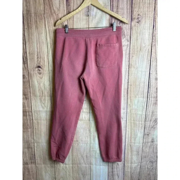 Aero Hygge Sweatpants Washed Out Orange Coral Color Women's Size S - Picture 4 of 6